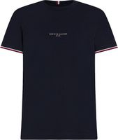 T-shirt Tommy Logo Blauw