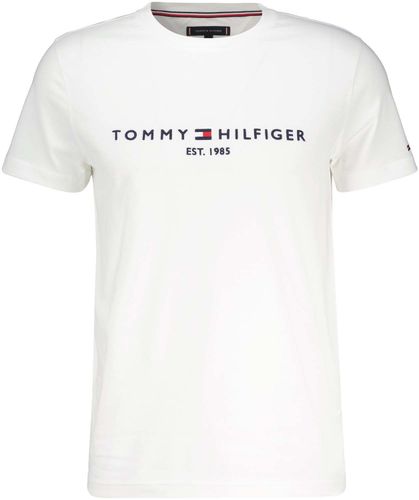 Tommy Hilfiger tommy logo tee Wit