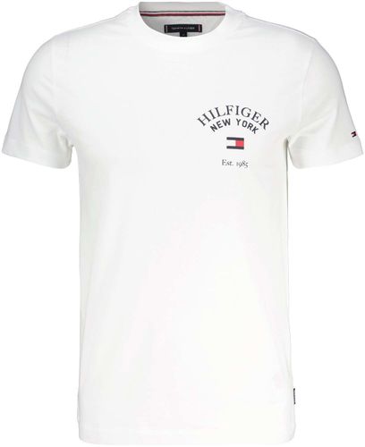 Tommy Hilfiger arch varisity tee Wit