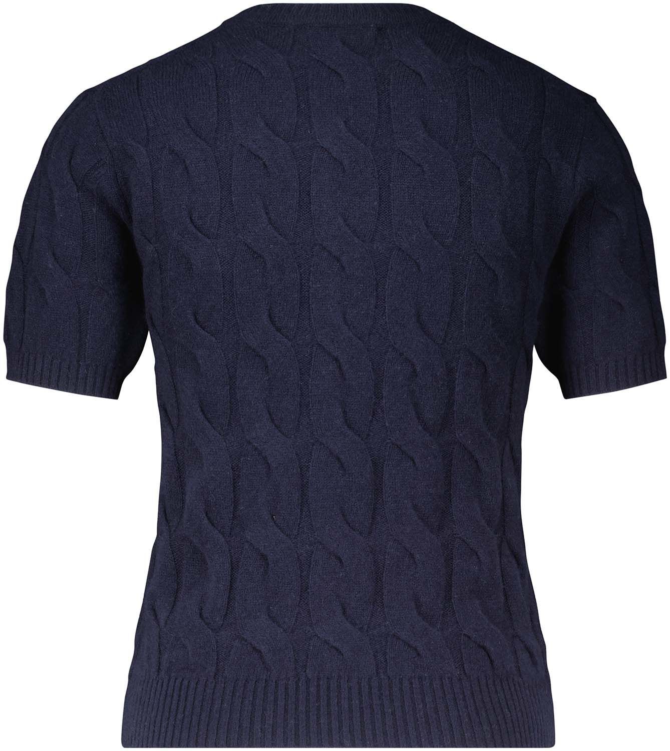 Tommy Hilfiger Top Henley Blauw 