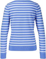 CO jersey stitch boat nk sweater Blauw