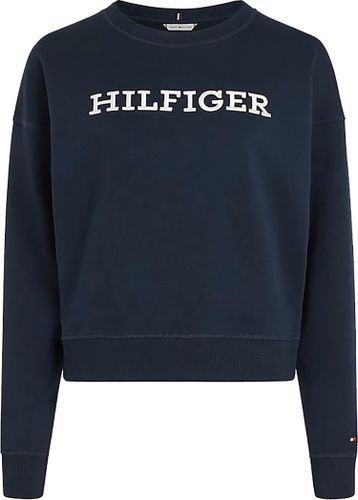 Tommy Hilfiger Reg monotype emb sweatshirt Blauw