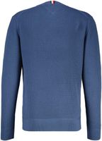 refined structure crew nk Blauw