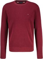 essential structure crew neck Rood