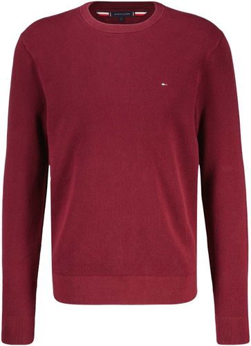 Tommy Hilfiger essential structure crew neck Rood