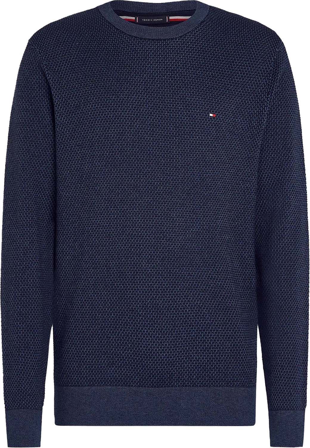 Tommy Hilfiger Trui Pima Donkerblauw