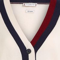 GS wool Cashmere cardigan Wit