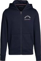 roundall hooded zip through Blauw