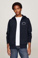 roundall hooded zip through Blauw