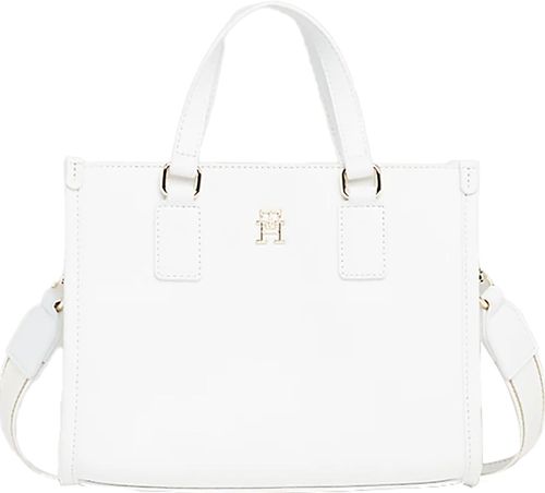 Tommy Hilfiger TH Monotype mini tote Wit
