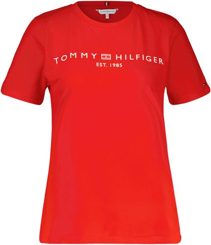 Tommy Hilfiger Reg corp logo shirt Rood