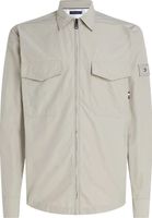 Overshirt Paper Touch Beige