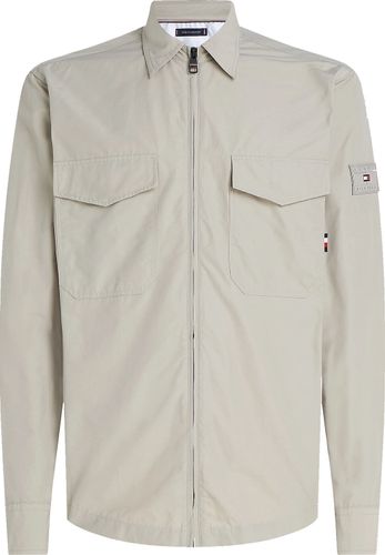 Tommy Hilfiger Overshirt Paper Touch Beige