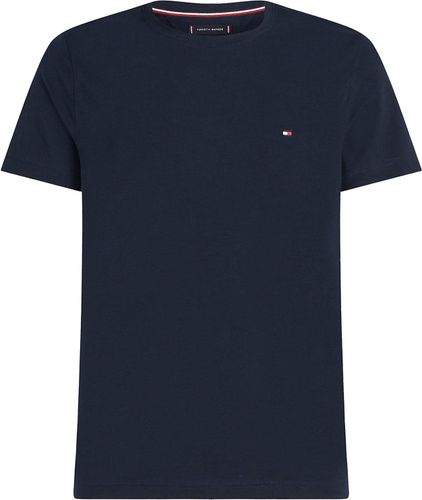 Tommy Hilfiger core stretch slim c-neck tee Blauw