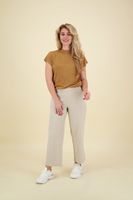 Pantalon Sue wide chic Wit