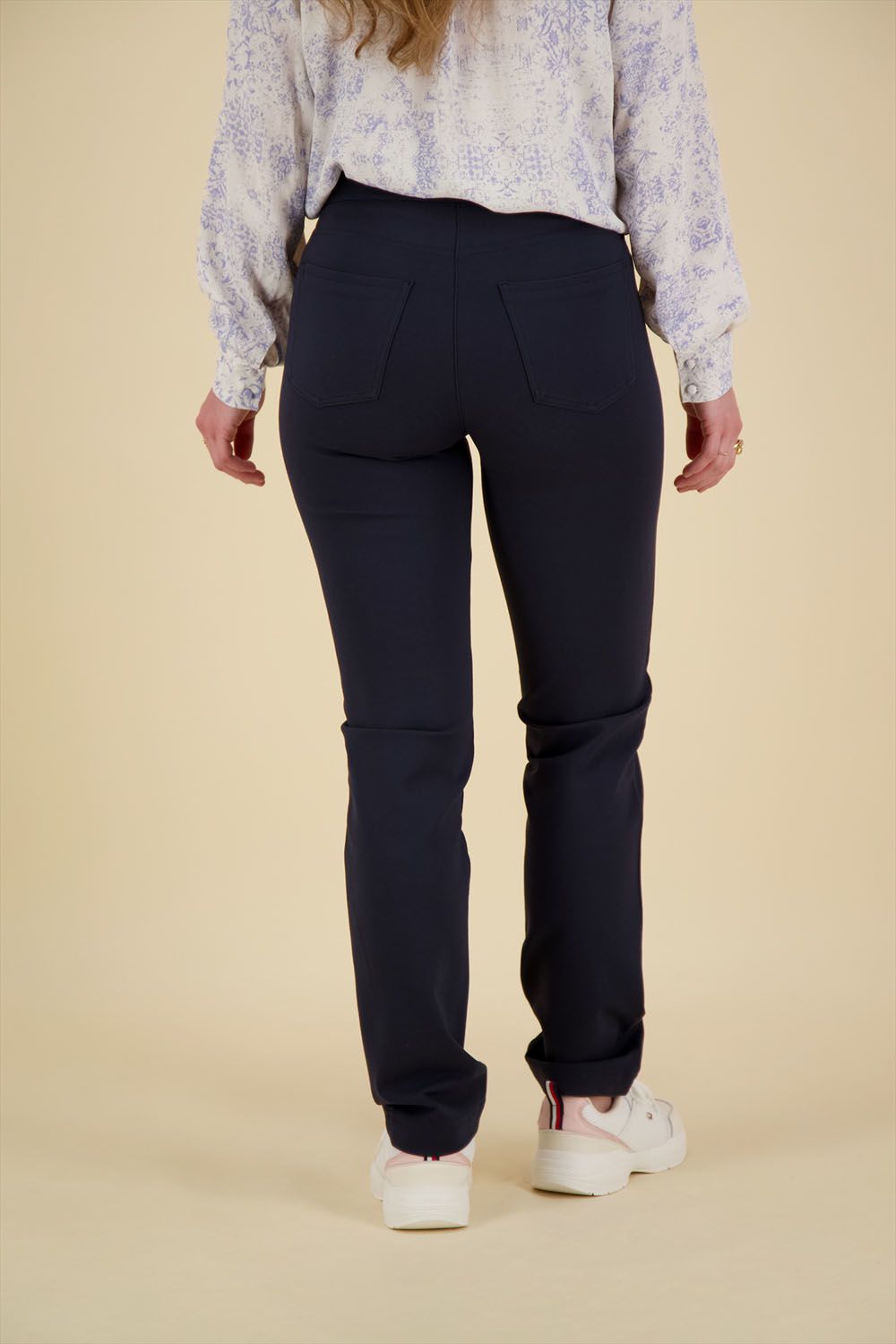 Toni Relaxed Broek Alice Blauw 