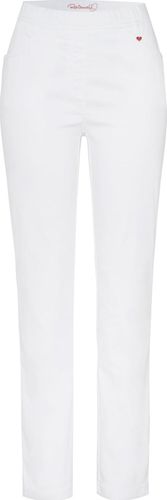Toni Relaxed Broek Alice 7/8 Wit