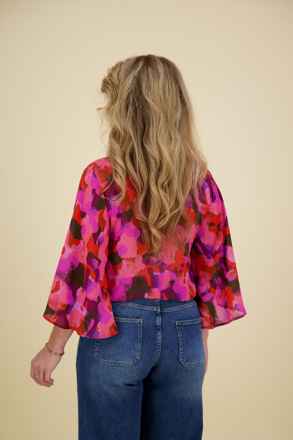 Label Dot Top Ans Roze Label Dot Top Ans Roze