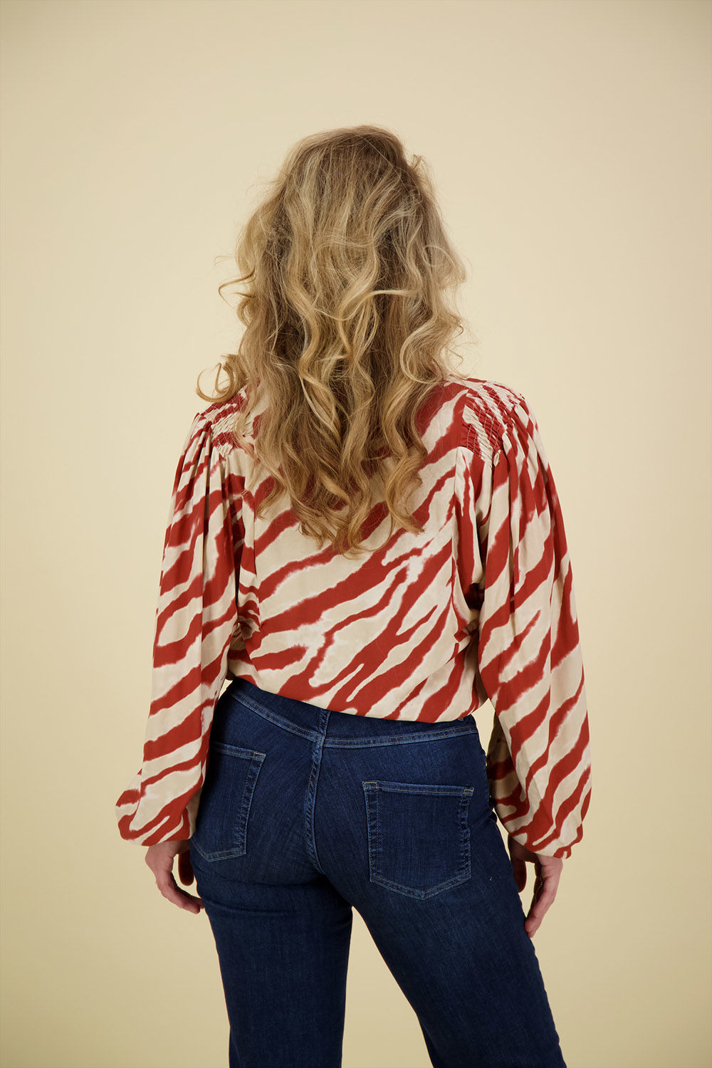 Enjoy Top blouse Rood Enjoy Top blouse Rood