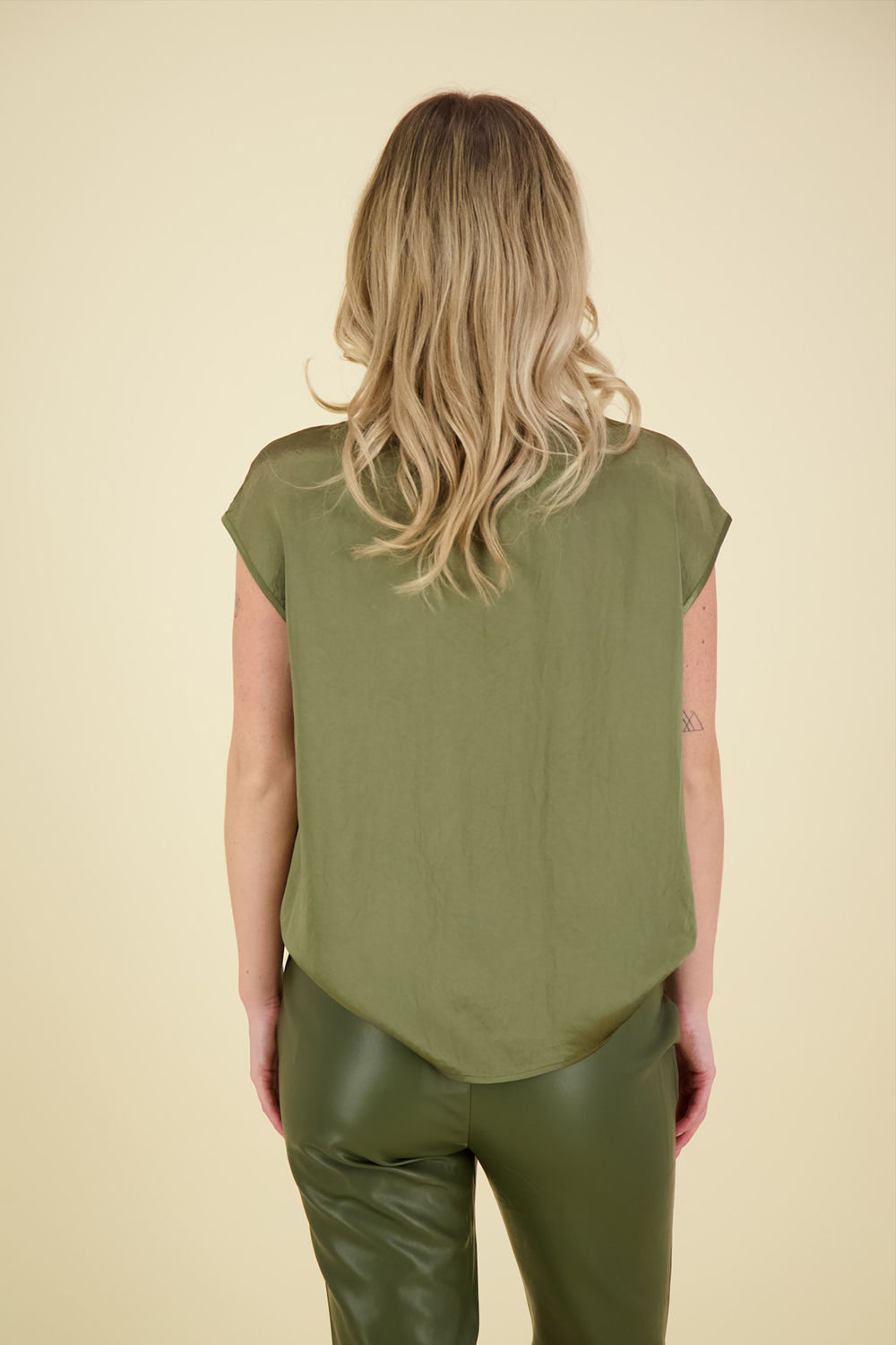 Esqualo Top Crushed Groen Esqualo Top Crushed Groen