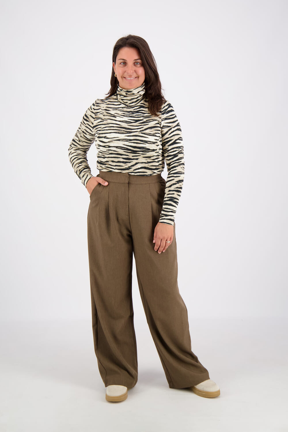 Vive La Femme Top Isa Beige Vive La Femme Top Isa Beige