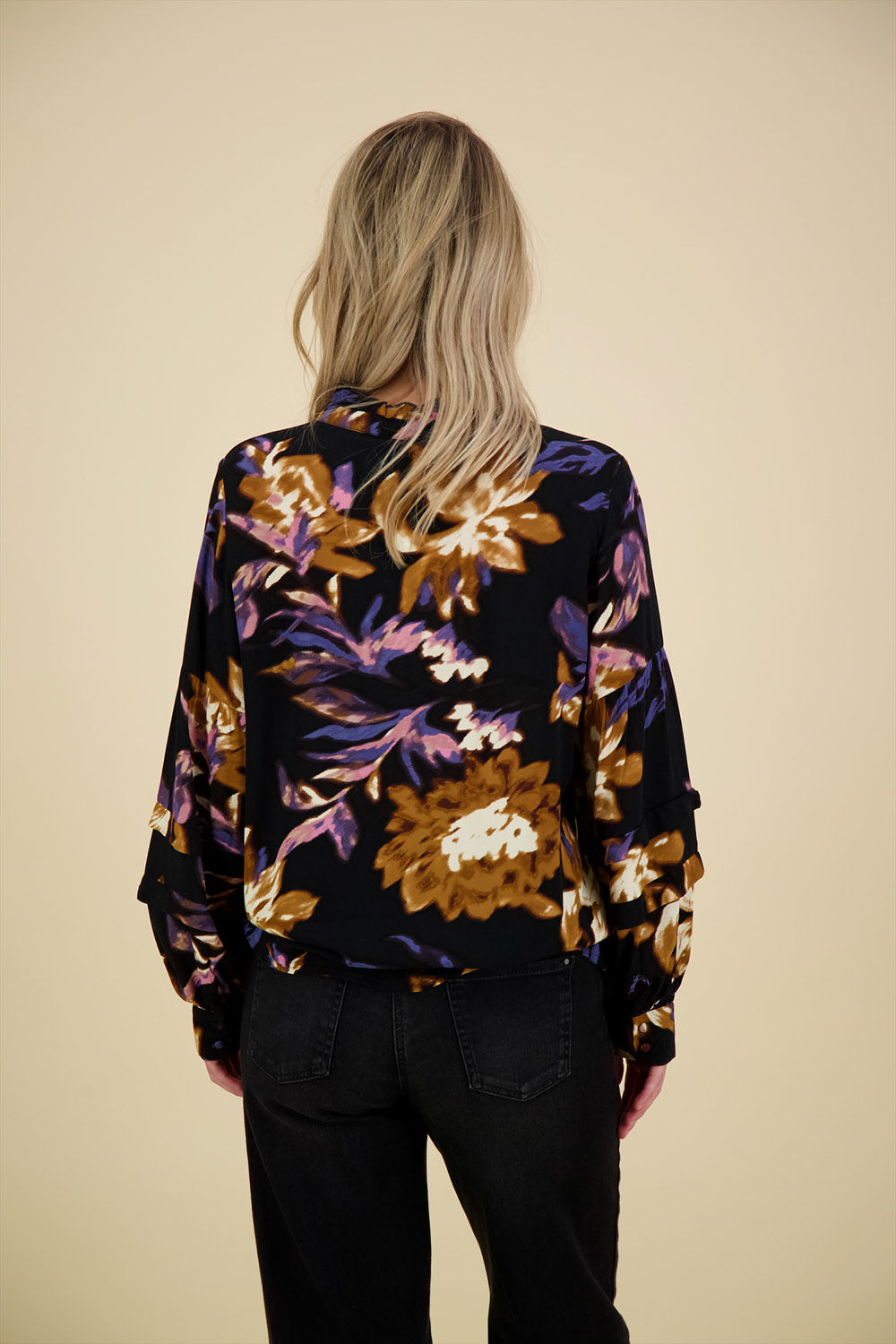 Vila Blouse Jenny Lia Zwart Vila Blouse Jenny Lia Zwart