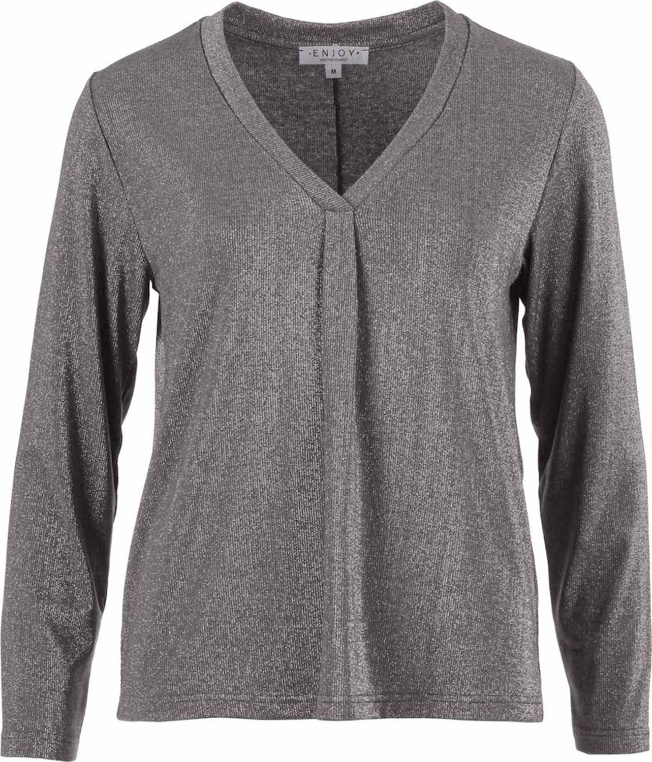 Enjoy Top Lurex Grijs Enjoy Top Lurex Grijs