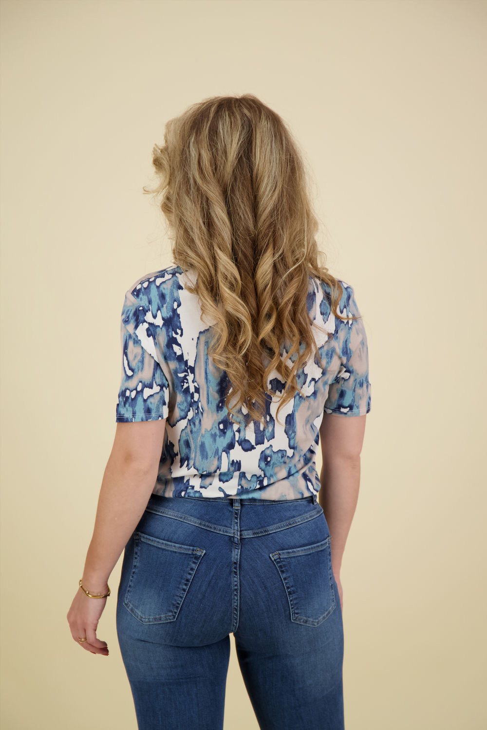 Freequent Top Lyra Blauw Freequent Top Lyra Blauw