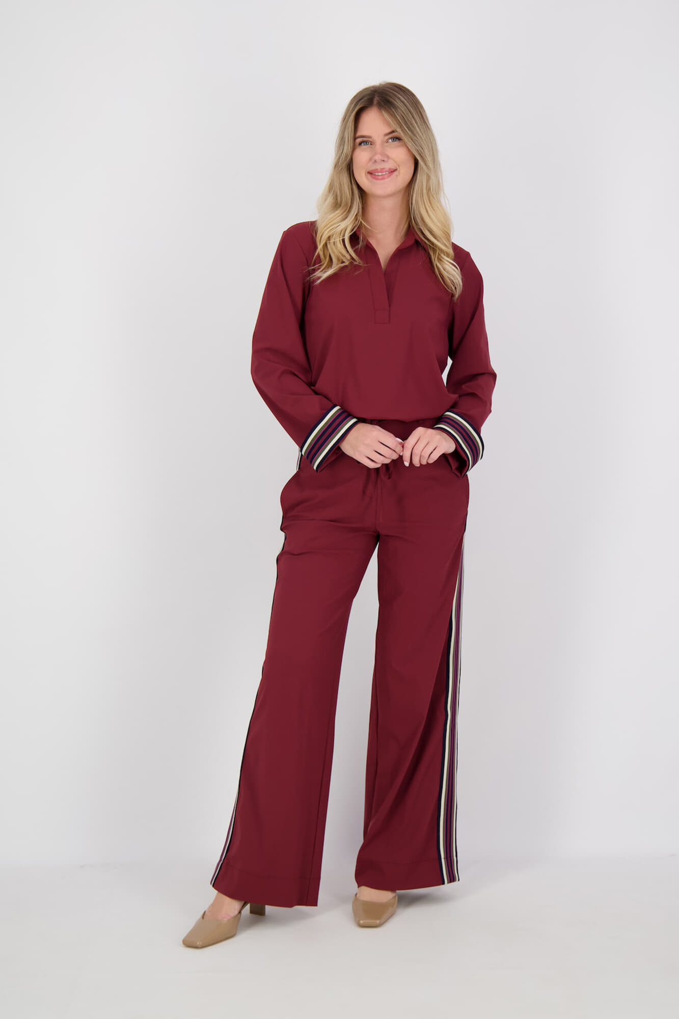 Studio Anneloes Blouse Marleen Rood  Studio Anneloes Blouse Marleen Rood