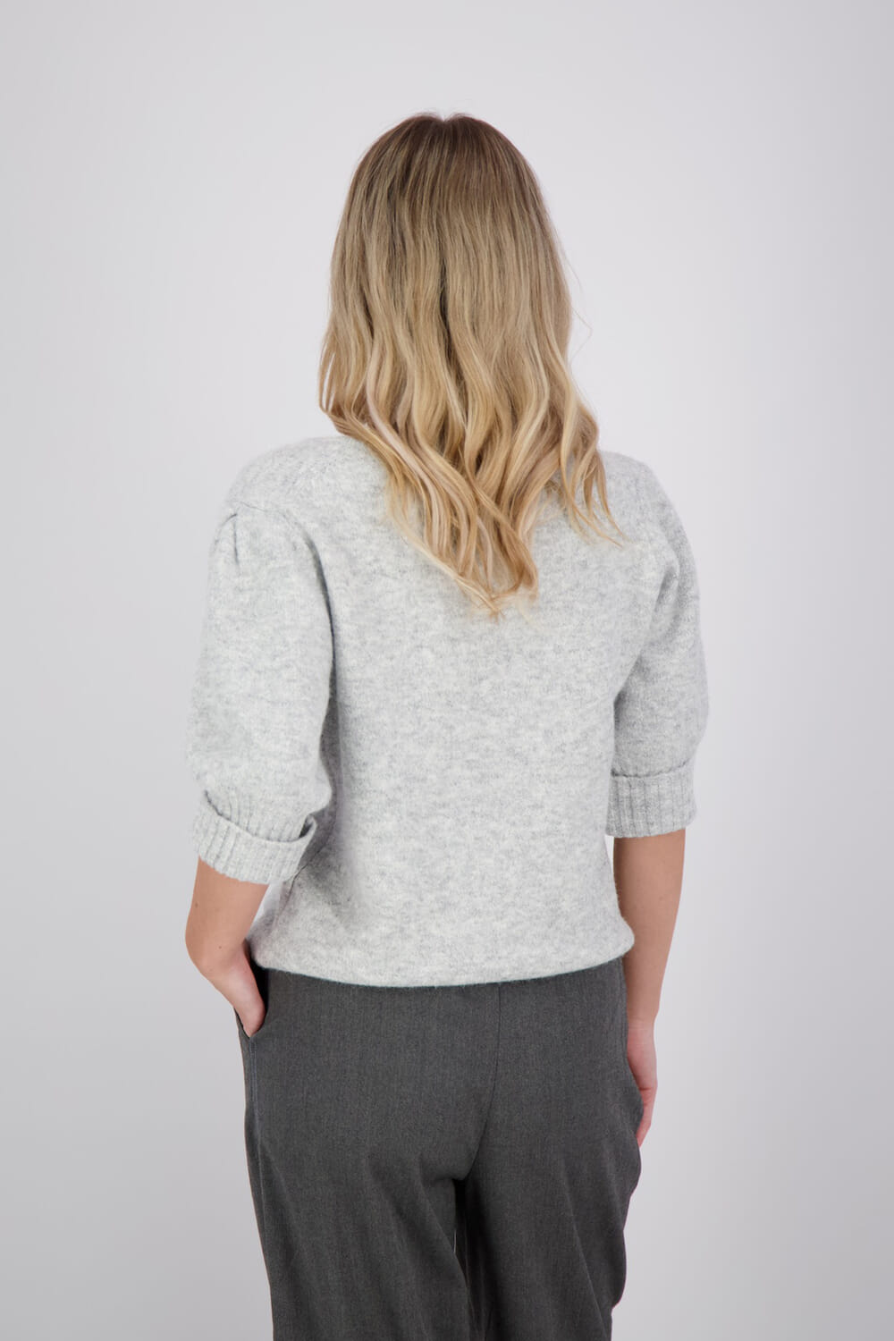 Aimée The Label Top Grijs Aimée The Label Top Grijs