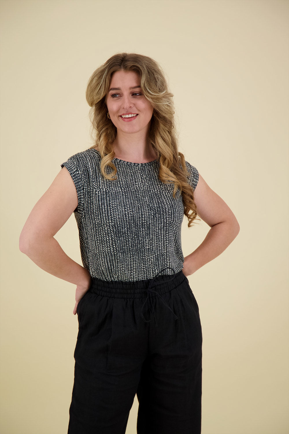 Opus Top Struki Groen Opus Top Struki Groen