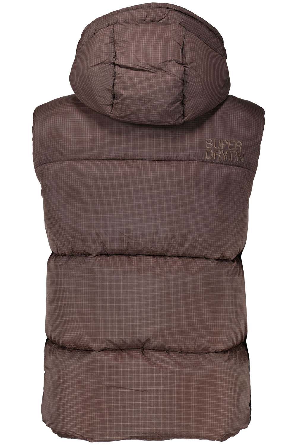 Superdry Bodywarmer Touchline Bruin Superdry Bodywarmer Touchline Bruin