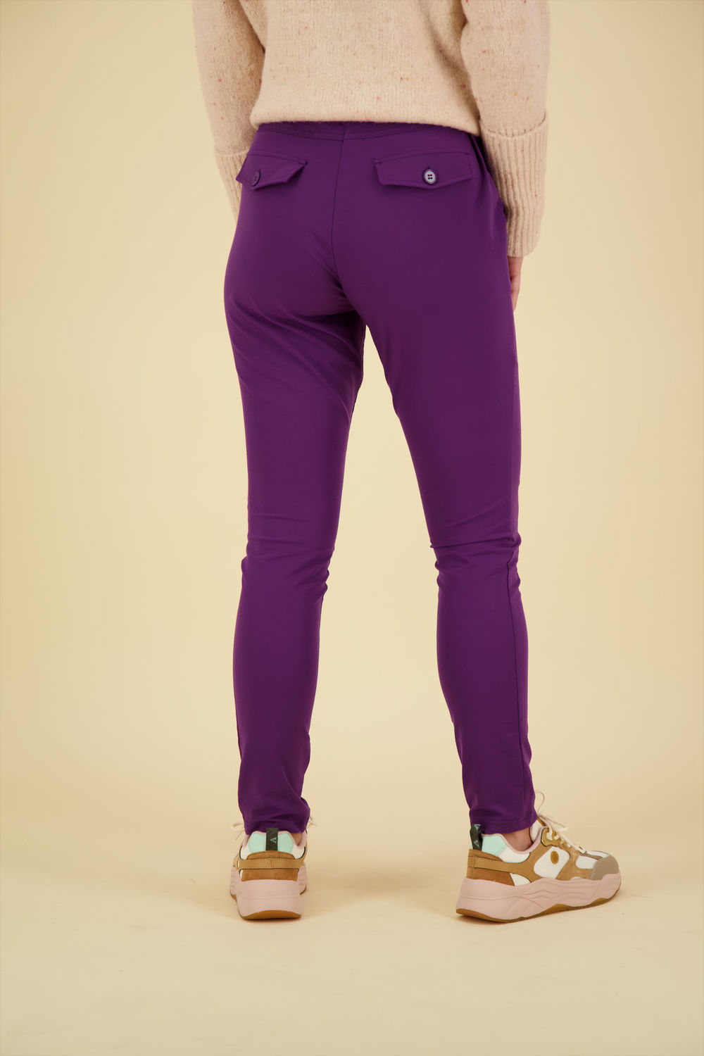 Enjoy Broek Paars Enjoy Broek Paars