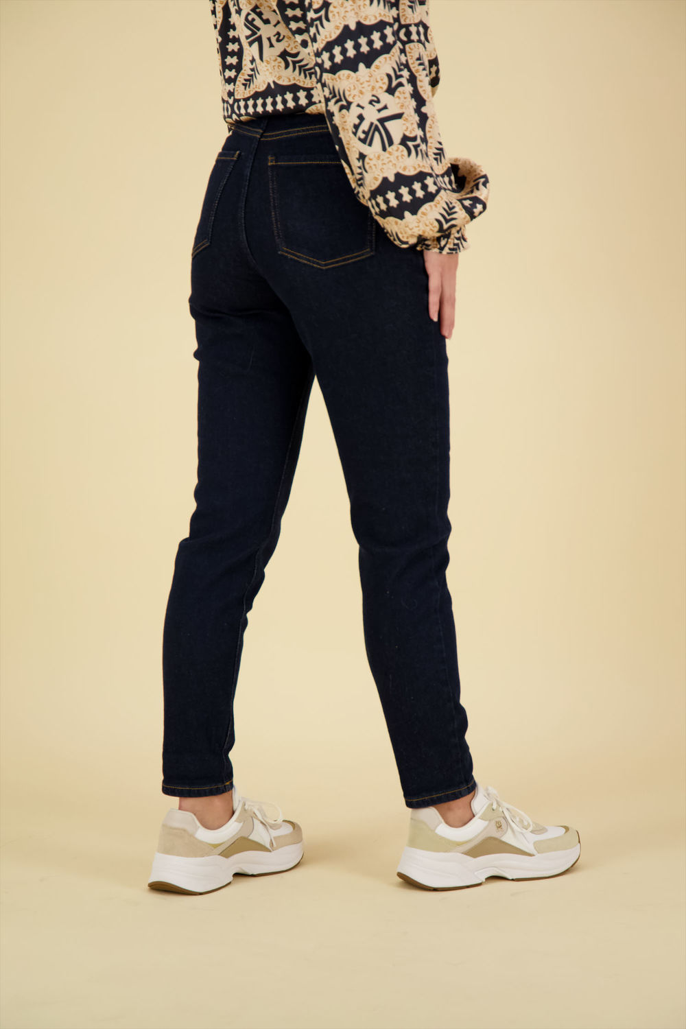 Zusss  Jeans Mom  Blauw Zusss  Jeans Mom  Blauw