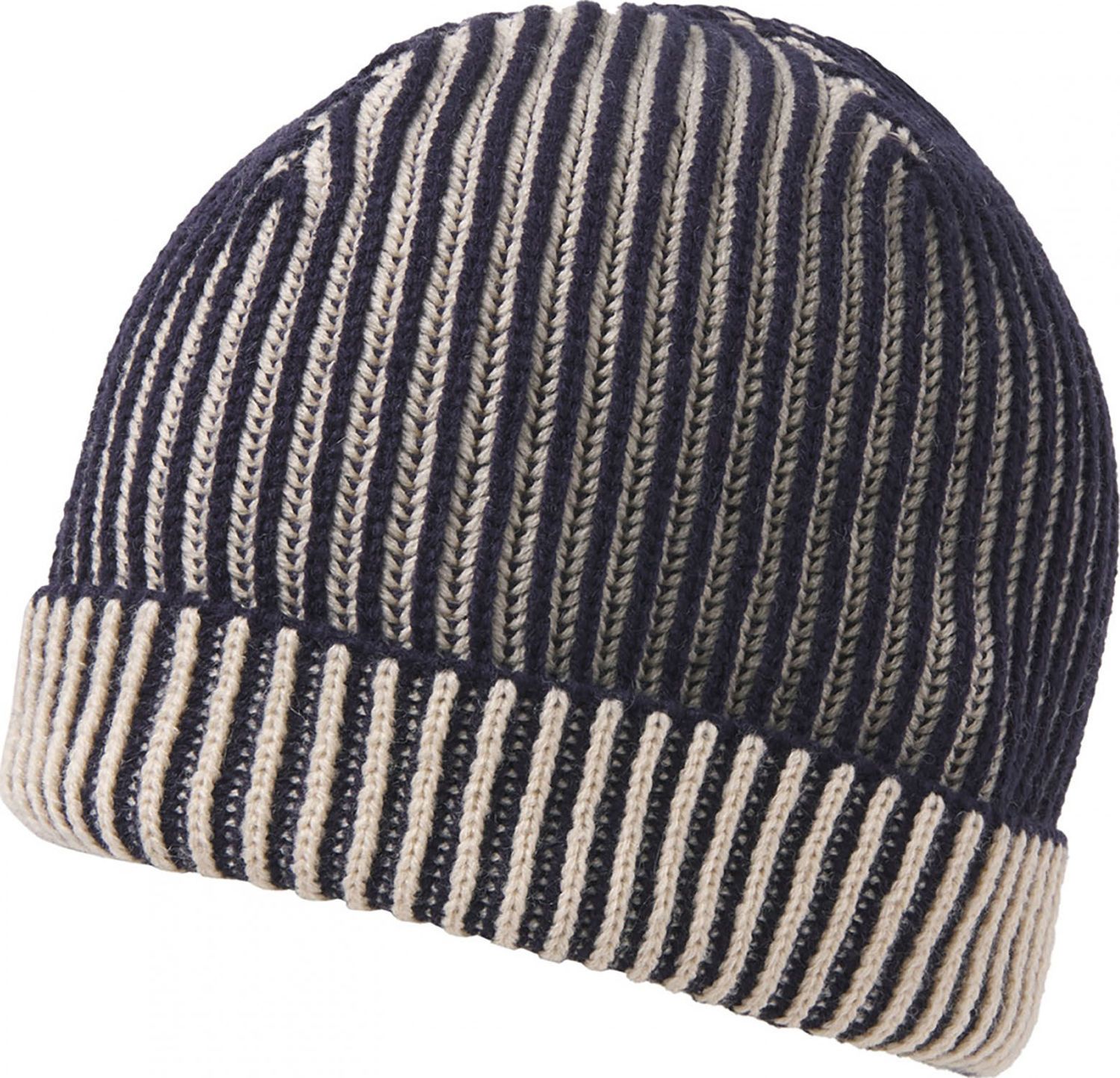 SWEN | Ribbed beanie Bruin