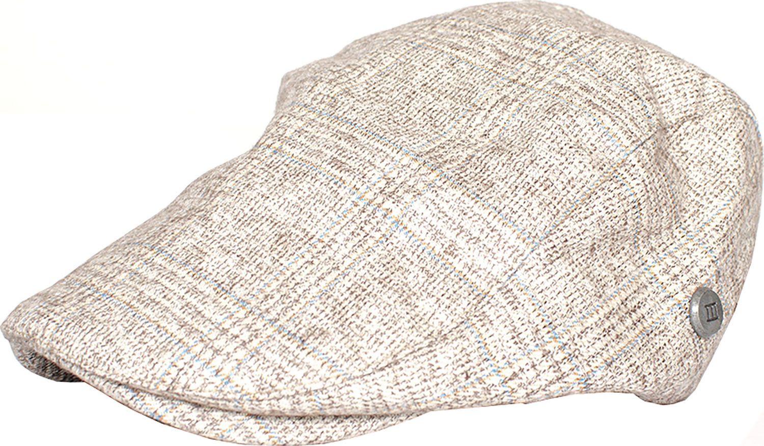 BATISTA | Big check flatcap Beige