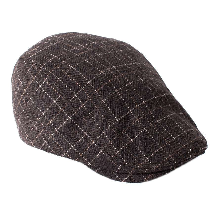 DEVLIN | Big check flatcap Bruin