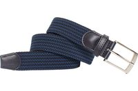 STAN | Braided belt Blauw