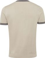 BAY | Short sleeve pullover with details Wit