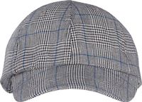 AGGIUS | Checked baseball cap Blauw