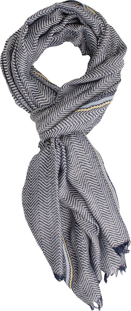 ALESSANDRO | Multi color woven herringbone scarf Multi