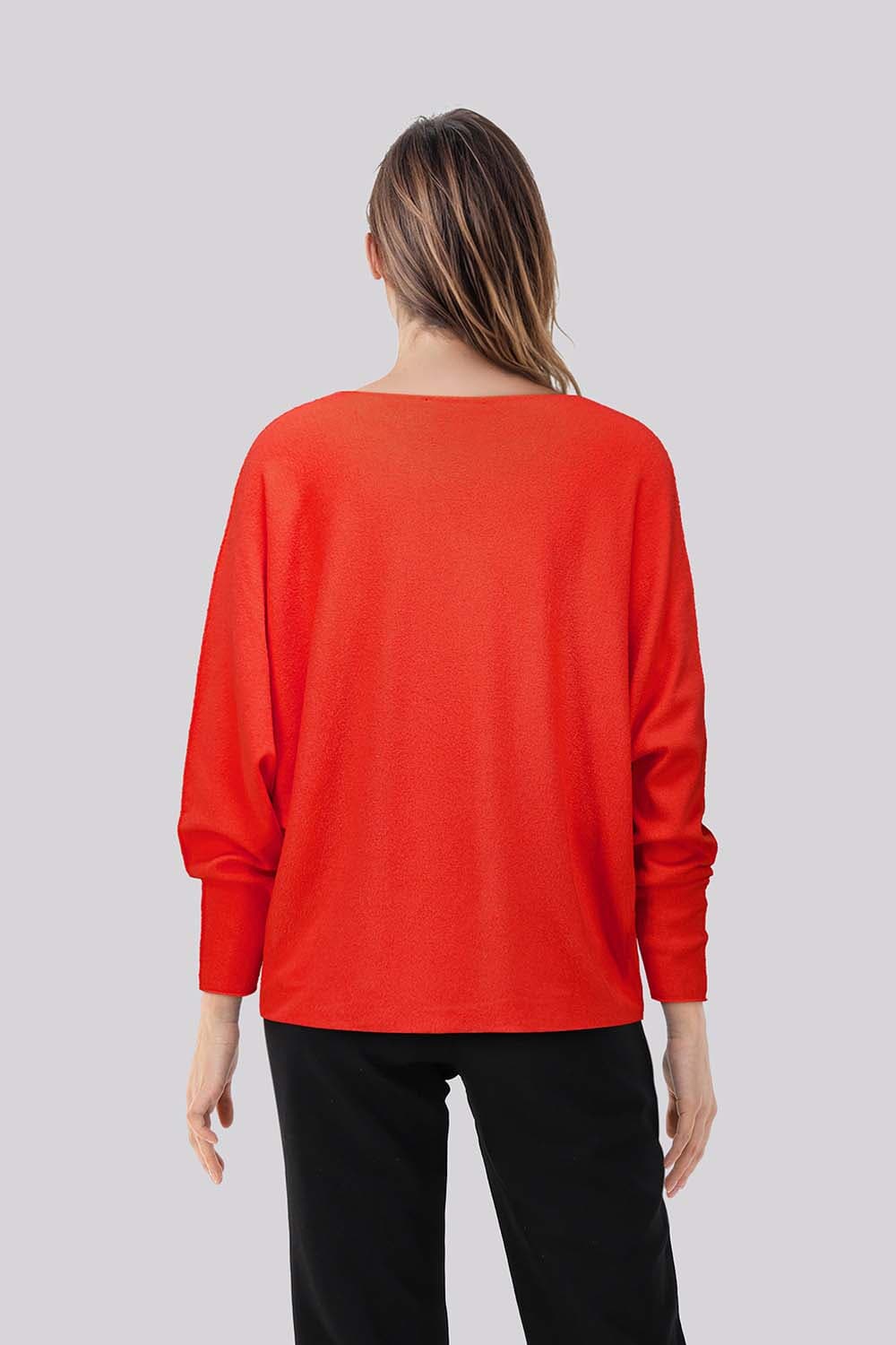 257542 In Shape Trui Adele Rood Pullovers