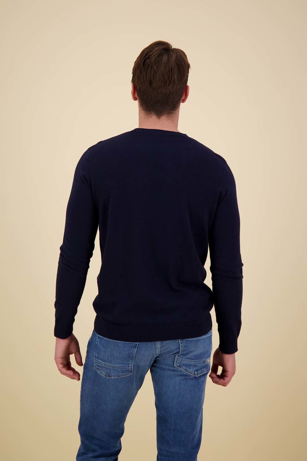 Selected Homme Trui Crew Neck Donkerblauw Selected Homme Trui Crew Neck Donkerblauw