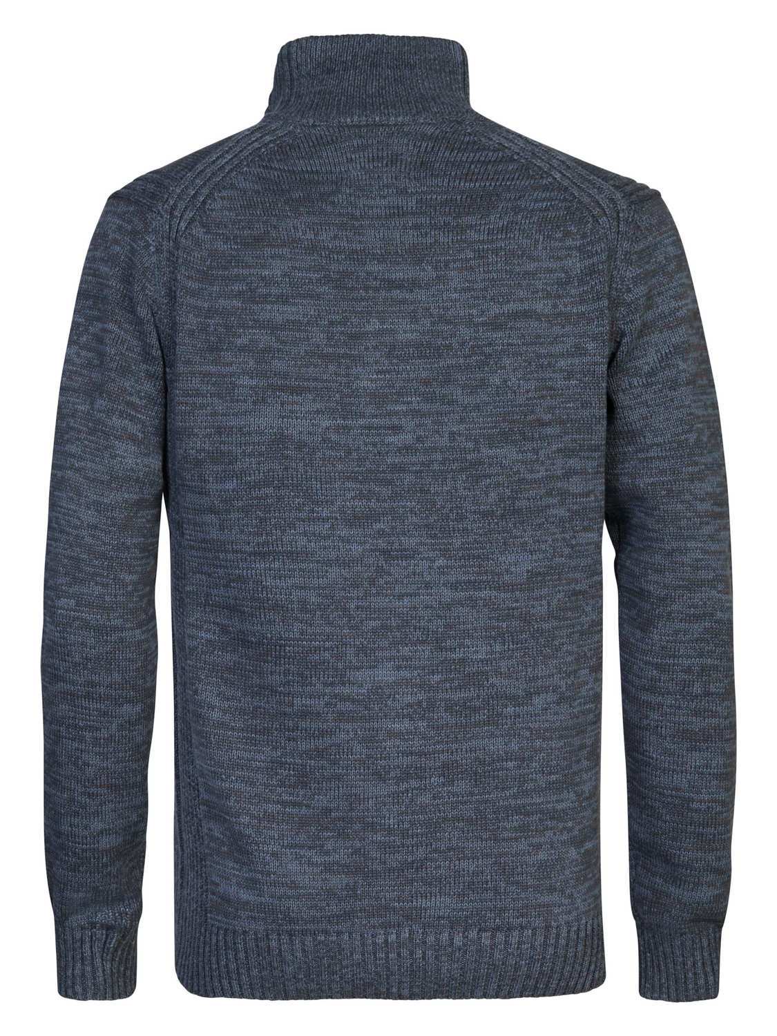 Petrol Trui Collar Blauw Petrol Trui Collar Blauw