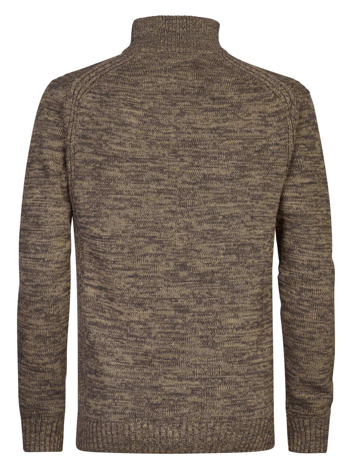 Petrol Trui Collar Bruin Petrol Trui Collar Bruin