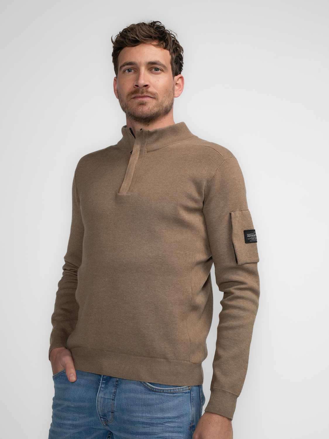 Petrol Trui Bruin Petrol Trui Bruin