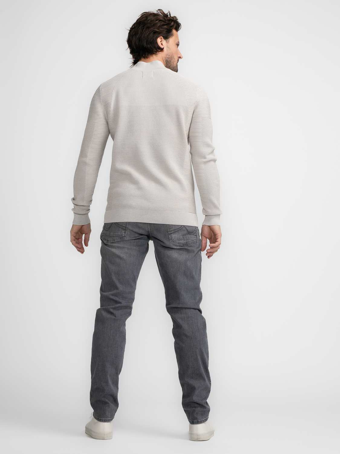 Petrol Trui Wit Petrol Trui Wit