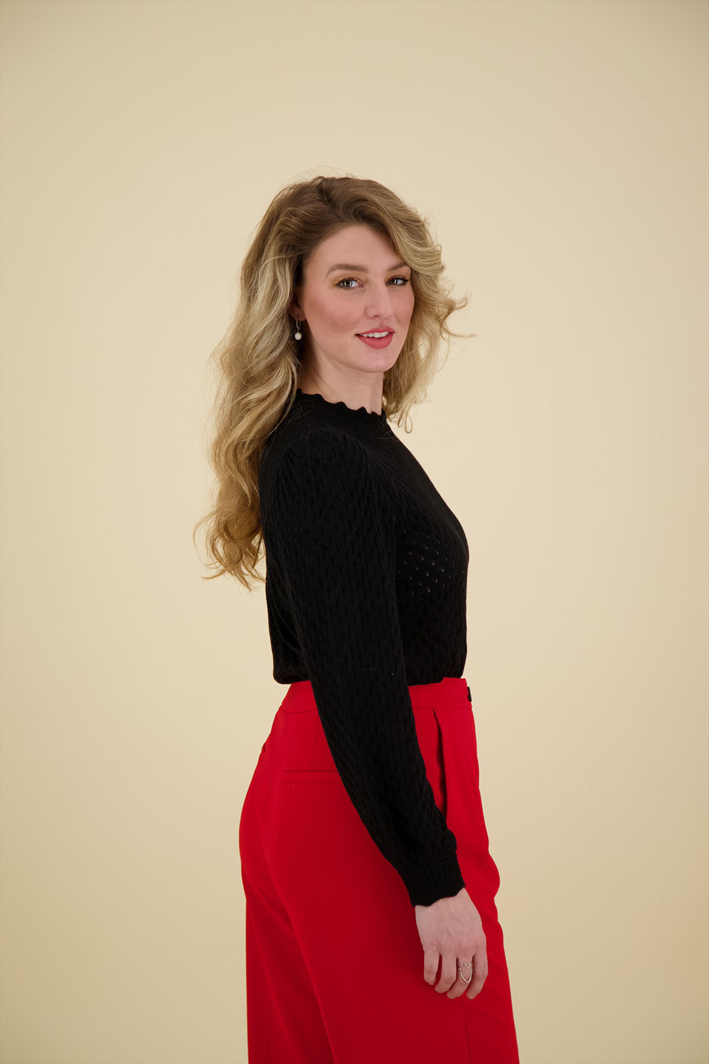 Freequent Trui Zwart Freequent Trui Zwart