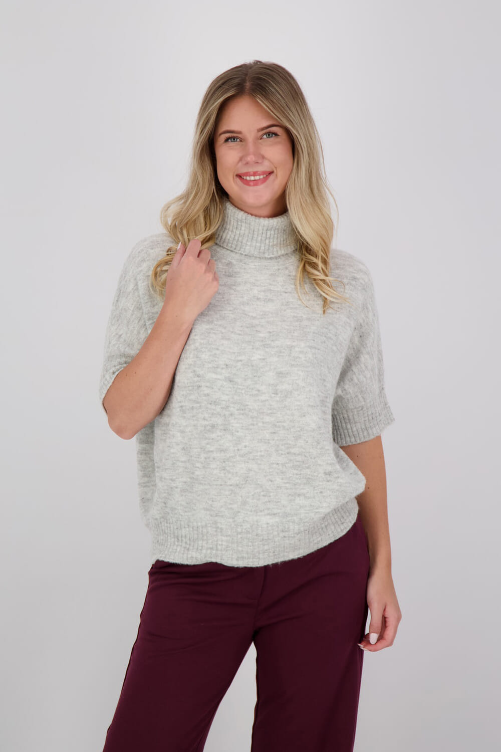 Aimée The Label Top Ginger Grijs  Aimée The Label Top Ginger Grijs