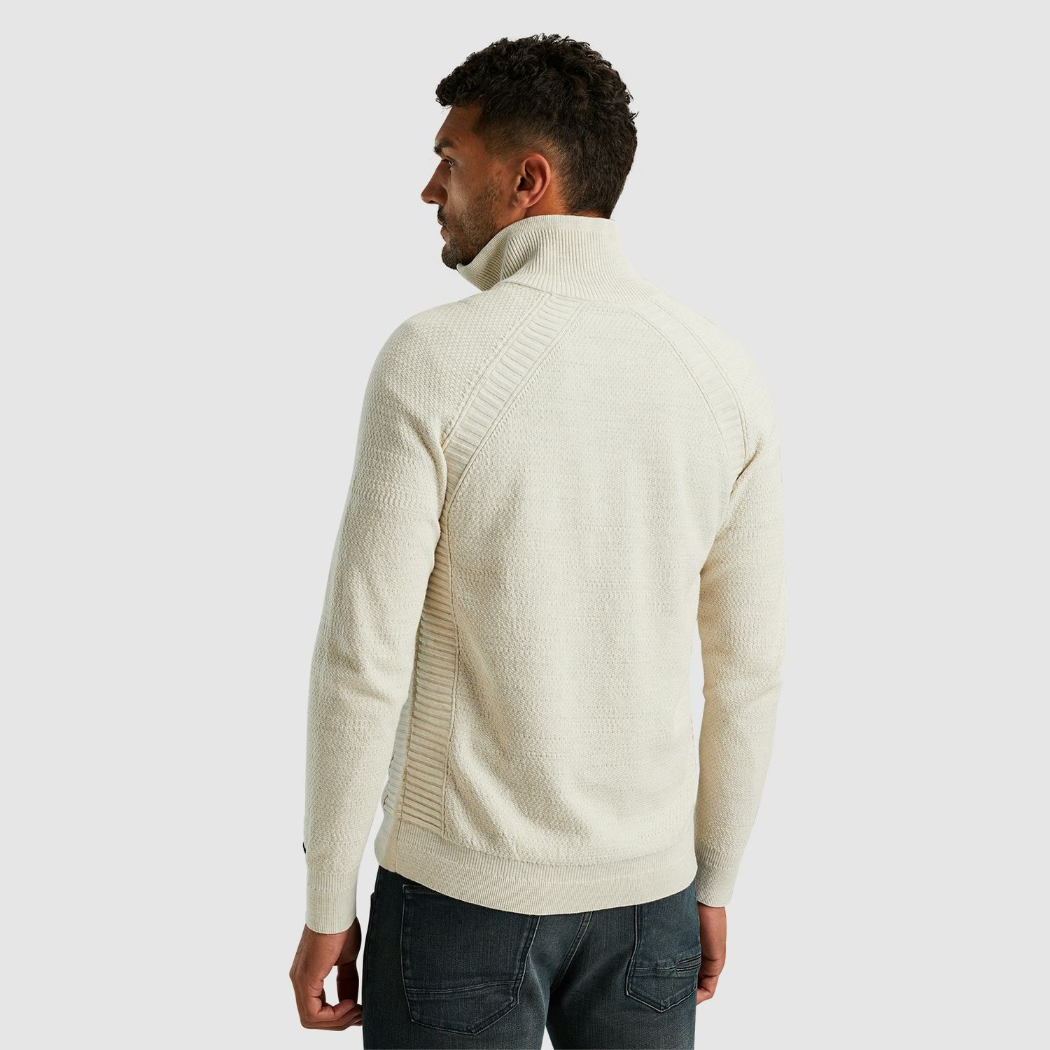 Cast Iron Trui Heather Grijs Cast Iron Trui Heather Grijs